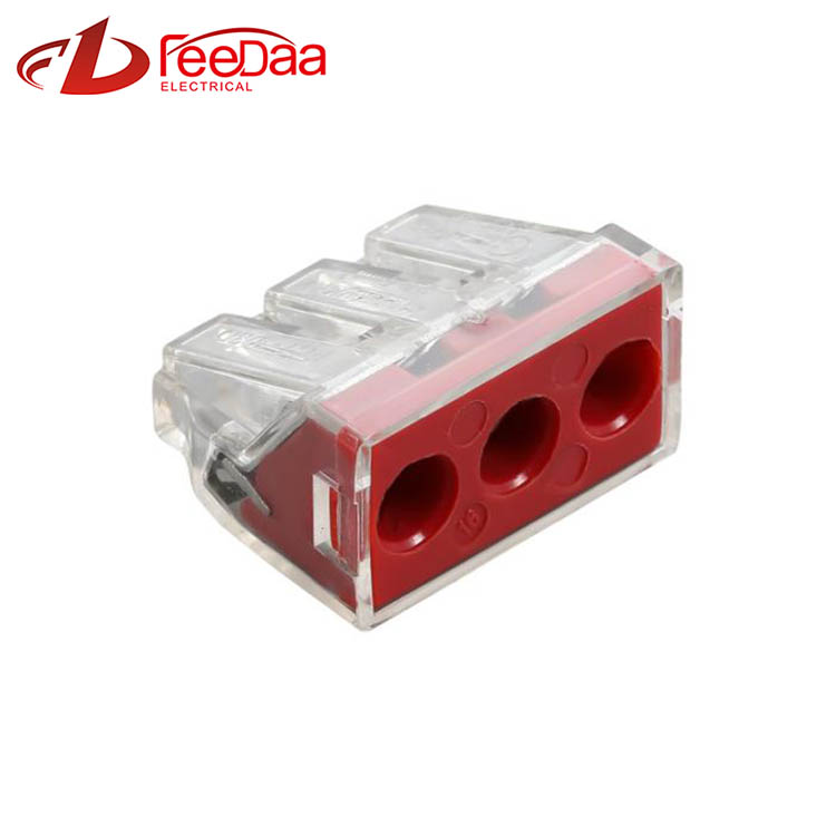 WAGO 773 Series Quickly Wire Connector | 1 vstup 2 výstup 173 PCT-103D