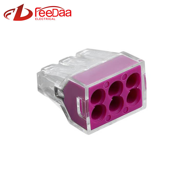 WAGO 773 Series Quickly Wire Connector | 1 vstup 5 výstup PCT-106