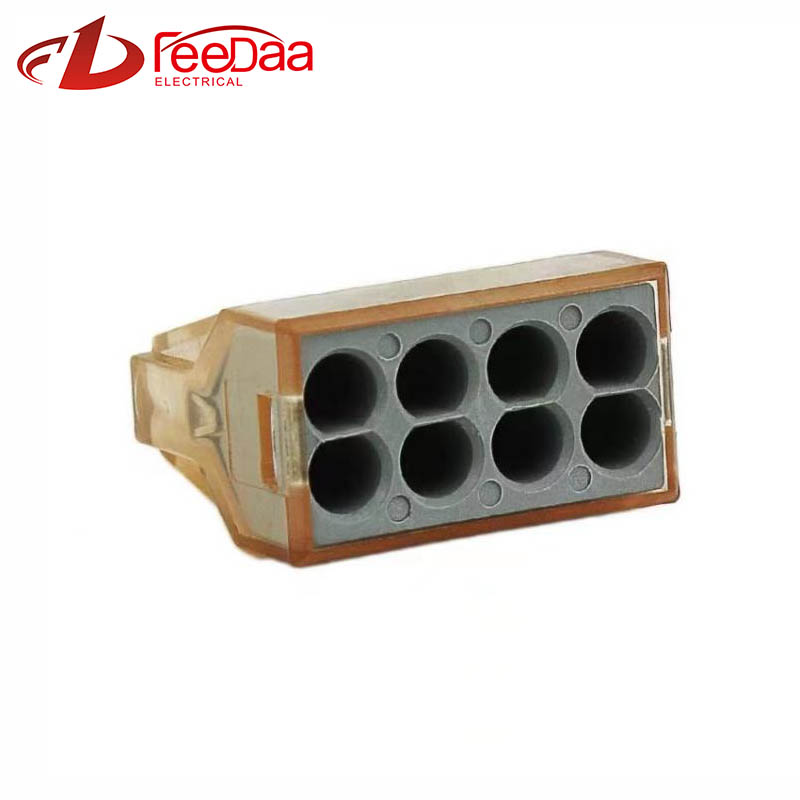 WAGO 773 Series Quickly Wire Connector | 1 vstup 7 výstup PCT-608